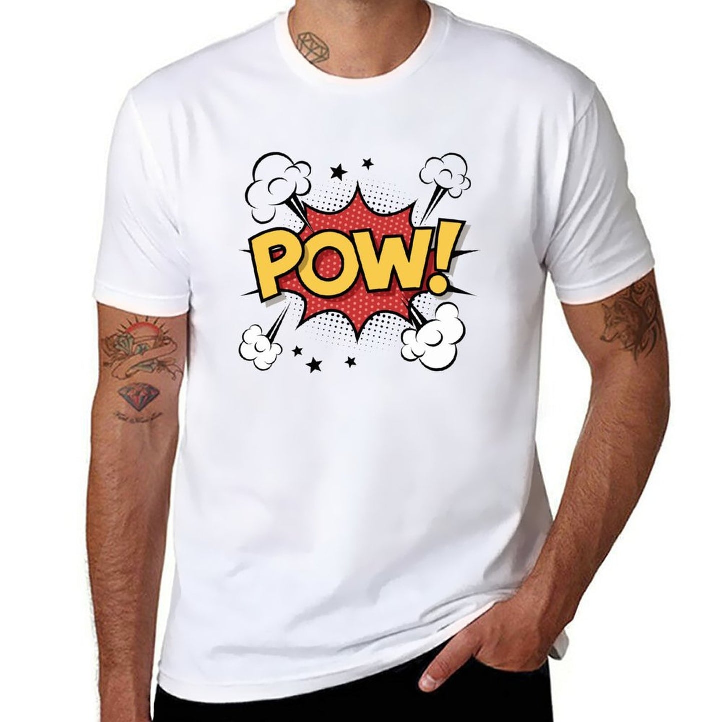 Short Sleeve Cotton Crewneck T-Shirt for Men Women