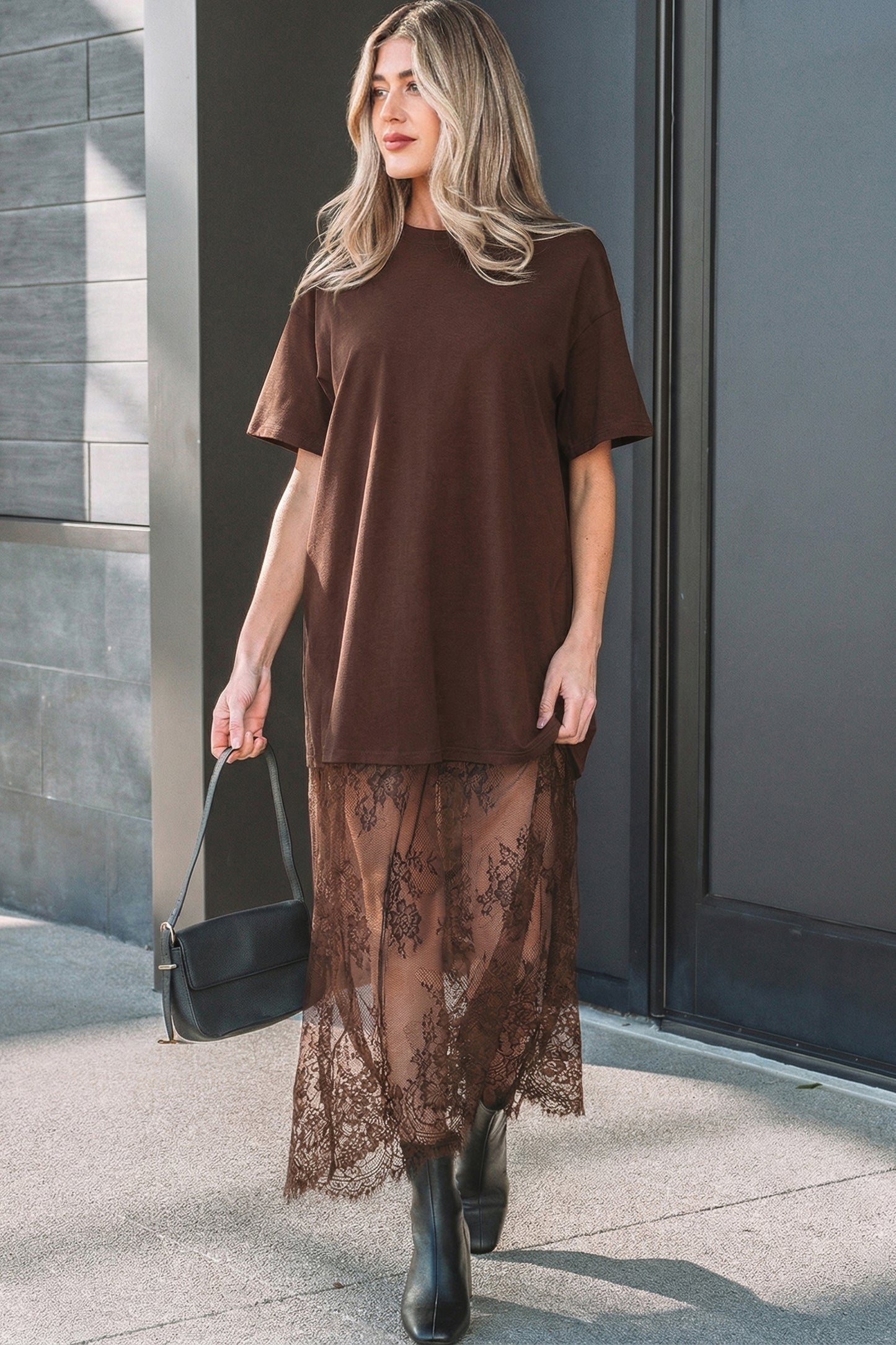 T Shirt Loose Maxi Dress