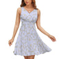 Sleeveless High Waist Dress