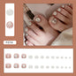 Pure desire French diamond flash ins wind sweet and cool hot girl press-on nails and Press-on toenails special fake nail manicure piece Press-on toenails nail｜365nails