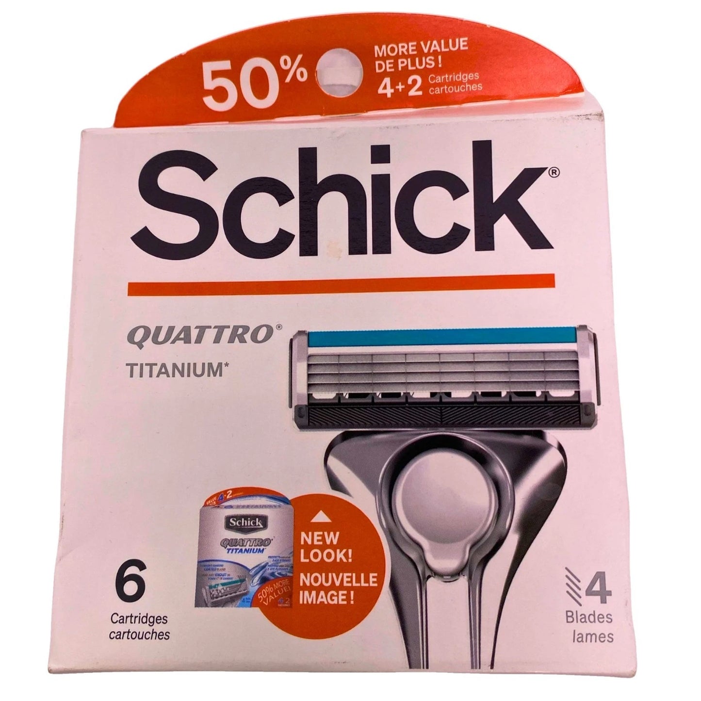 3 Pack - Schick Quattro Refills